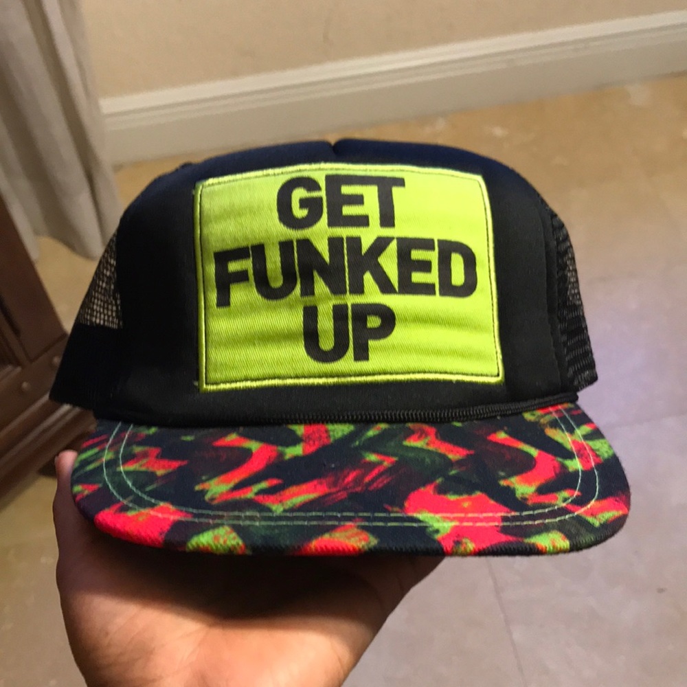ZUMBA get funked up trucker hat